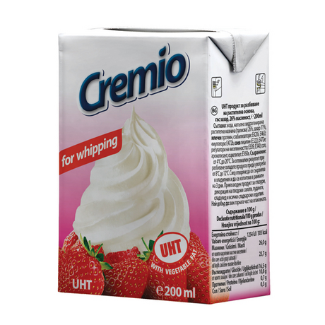 Cremio for whipping 26%, 200ml ℮