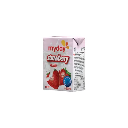 ЯГОДА - Ароматизирано мляко за пиене, 1.4% масленост, 200ml ℮