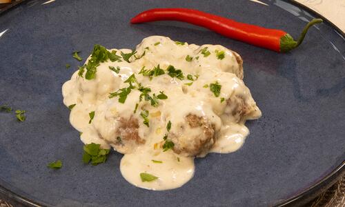 Кюфтета със сметана в еър фрайър | Рецепта за готвене