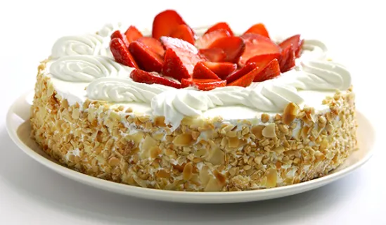 Easy strawberry cake
