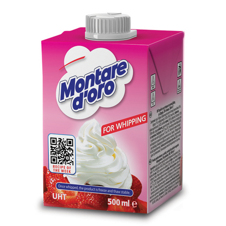 Montare D`oro for whipping 26%, 500ml ℮
