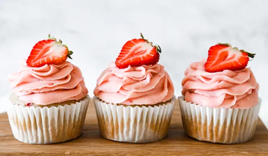 Strawberry and Chocolate Muffins