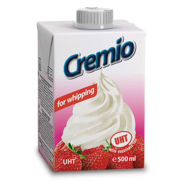 Cremio - крем за торта, крем за разбиване 26%, 500ml ℮
