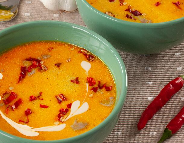 Румънска шкембе чорба (Чорба де бурта) 