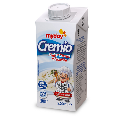 MY DAY Cremio 20% - dairy cooking cream, 200ml ℮