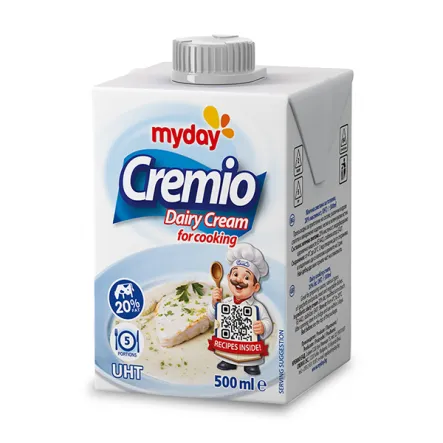 MY DAY Cremio 20% - dairy cooking cream, 500ml ℮