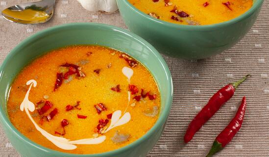 Romanian tripe soup (Chorba de burta) 