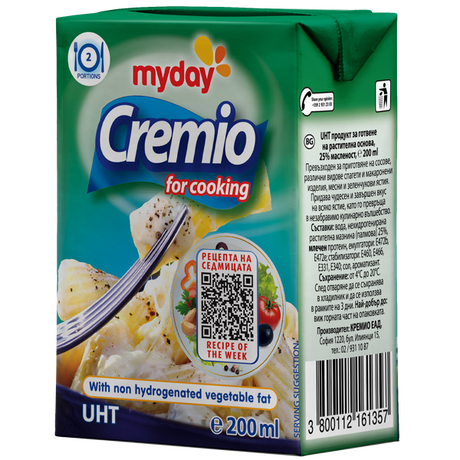 MY DAY Cremio за готвене 25%, 200ml ℮
