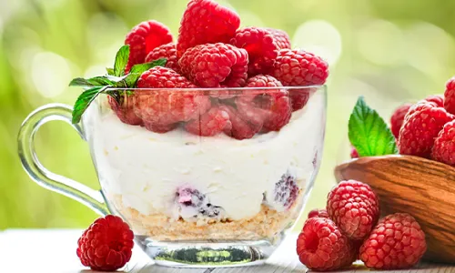 Summer Raspberry Parfait