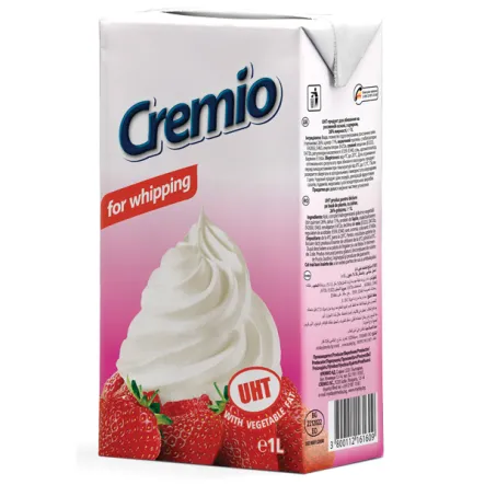 Крем за торта - Cremio за разбиване 26%, 1L ℮