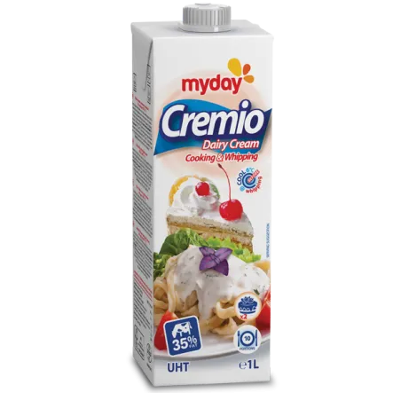 MY DAY Cremio 35% dairy cooking and whiping cream