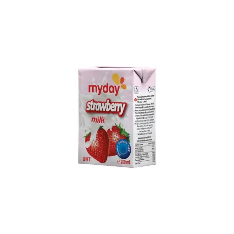 STRAWBERRY - Flavored drinking milk, 1.4% fat, 200ml ℮