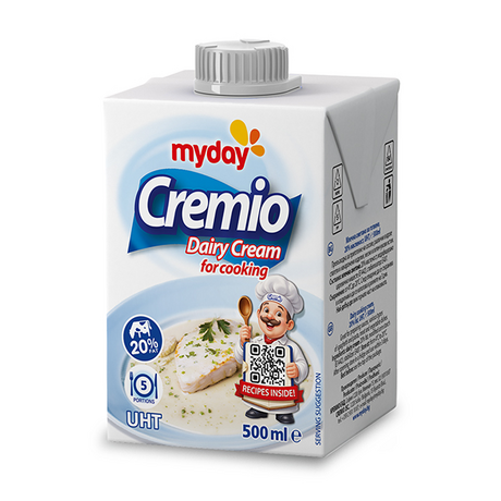 MY DAY Cremio 20% - dairy cooking cream, 500ml ℮