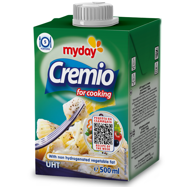 MY DAY Cremio за готвене 25%, 500ml ℮